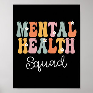 Health Squad Week Groovy Appreciation Day For Wome Poster