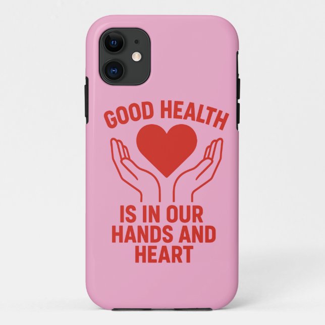 Health & Strength: Earned Through Action Case-Mate iPhone Case (Back)