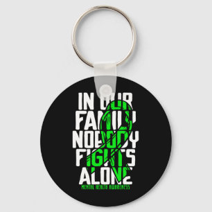 Health Support Family Mental Health Awareness Key Ring
