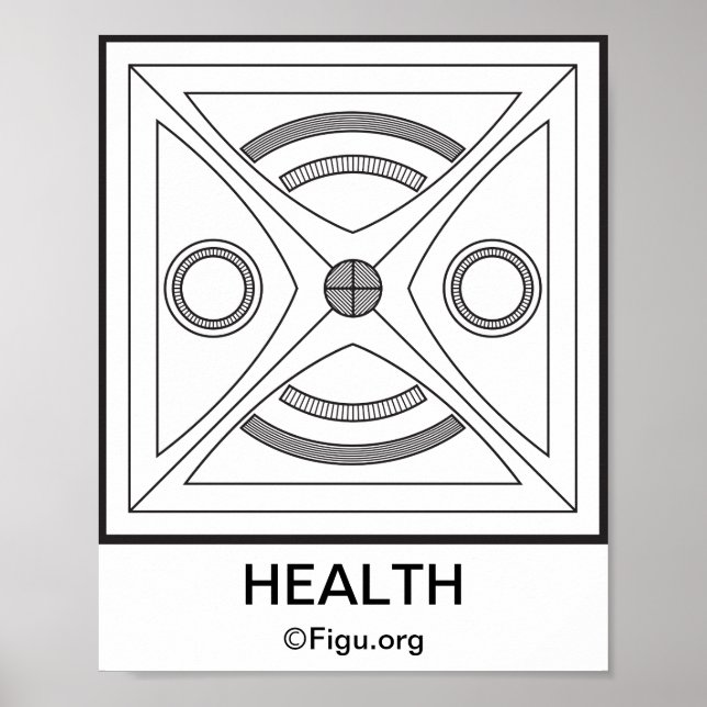 Health Symbol Poster (Front)