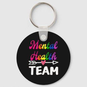Health Team Awareness Therapist Men Women Supporte Key Ring