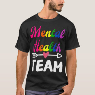 Health Team Awareness Therapist Men Women Supporte T-Shirt