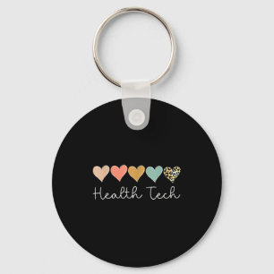 Health Tech Heart, School Clinic Squad Valentine's Key Ring
