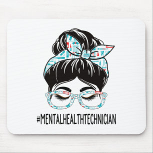 Health Technician Week Appreciation Women Messy Bu Mouse Mat