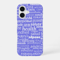 Health Text iPhone Case or Choose Colours