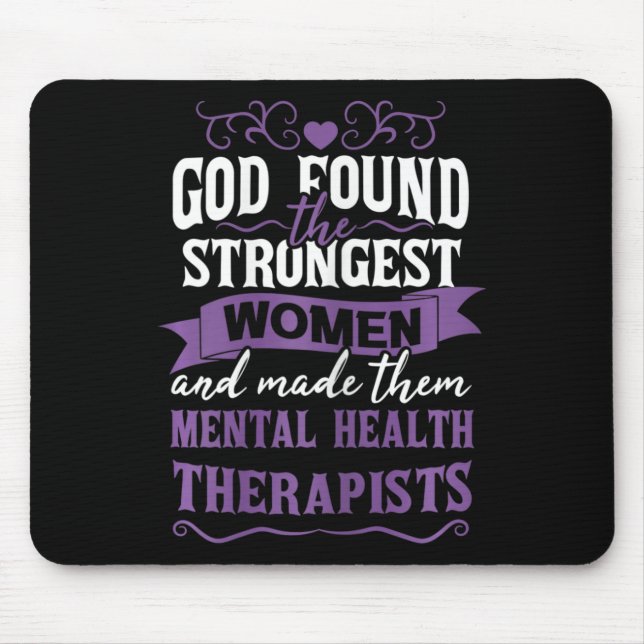 Health Therapist  Mouse Mat (Front)
