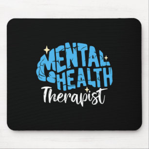 Health Therapy Student Psych Mental Health Therapi Mouse Mat