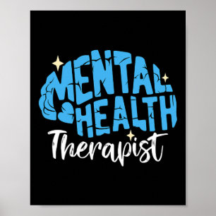 Health Therapy Student Psych Mental Health Therapi Poster