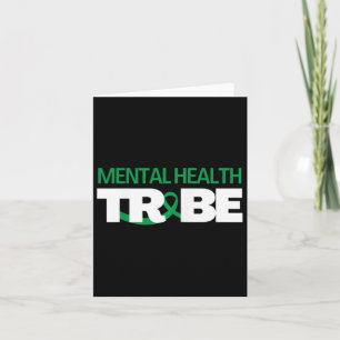 Health Tribe Mental Health Awareness Card