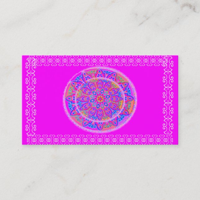 Health Wellness Spa Yoga Business Card (Front)