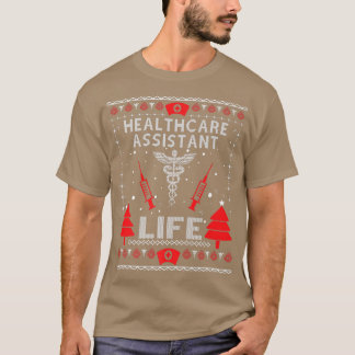 Healthcare Assistant Life Ugly Christmas Sweaters 