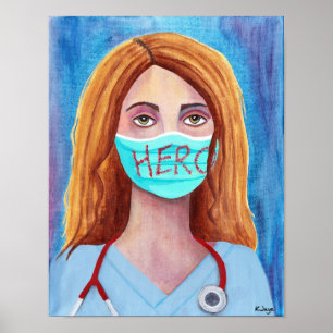 Healthcare Heroes - Nurses, Doctors and More Poster