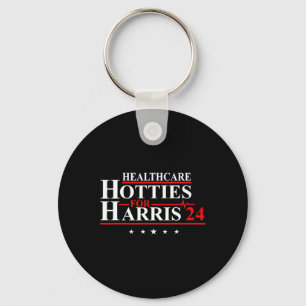 Healthcare Hotties For Harris 24 Design Key Ring
