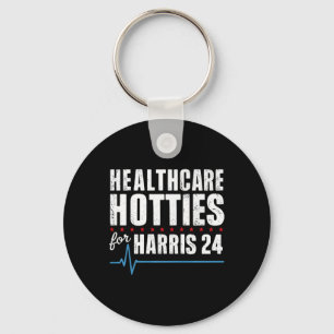 Healthcare Hotties For Kamala Harris 24 Premium Key Ring
