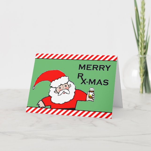 Healthcare Humour Christmas Cards (Front)