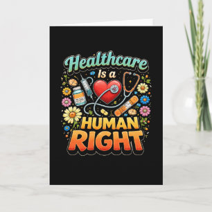 Healthcare Is a Human Right Holiday Card