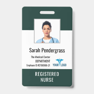 Healthcare Medical Centre Staff Photo ID Badge