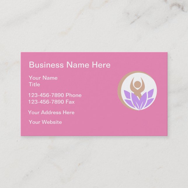 Healthcare Medical Theme Business Card (Front)