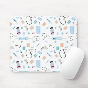 Healthcare Physician Medical Supplies Pattern Mouse Mat