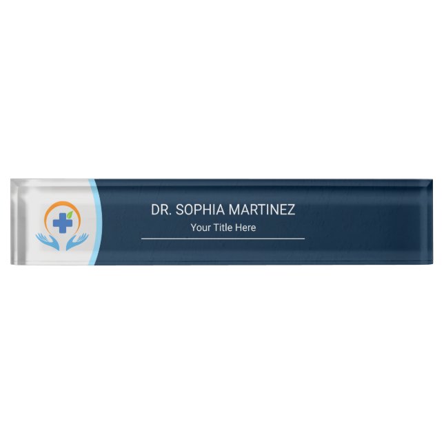 Healthcare Professional Nameplate (Front)