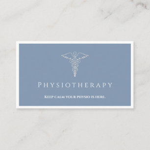 Healthcare Professional - Physiotherapist Business Business Card
