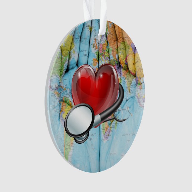 Healthcare Workers Ornament (Front)