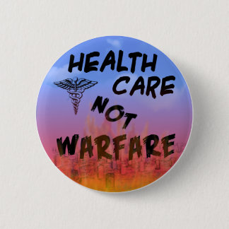 healthcarebutton 6 cm round badge