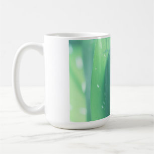 Healthy And Natural Green Leaves Mug Cup