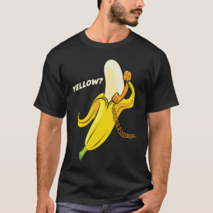 Healthy Banana Yellow Phone Vegan Market T-Shirt