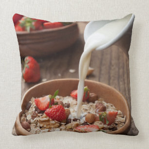 Healthy breakfast cushion