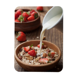 Healthy breakfast magnet