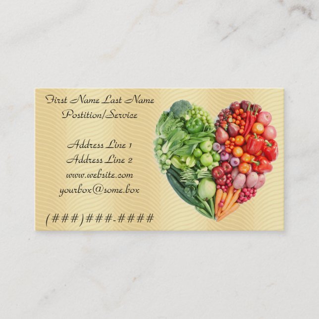 Healthy Business Card (Front)