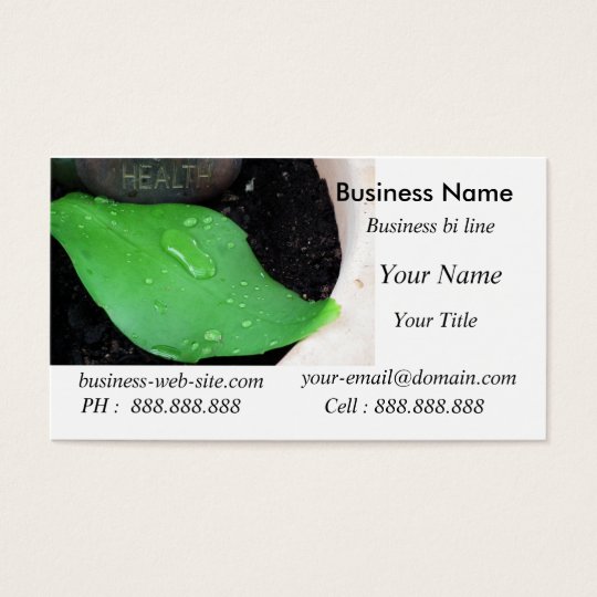 Healthy Business Card