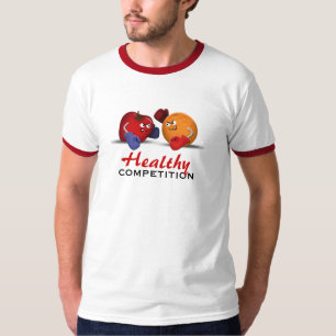 Healthy Competition Boxing Fruit T-shirt