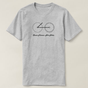 Healthy cycling fitness exercise T-Shirt