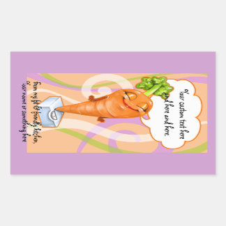 Healthy diet carrot sticker