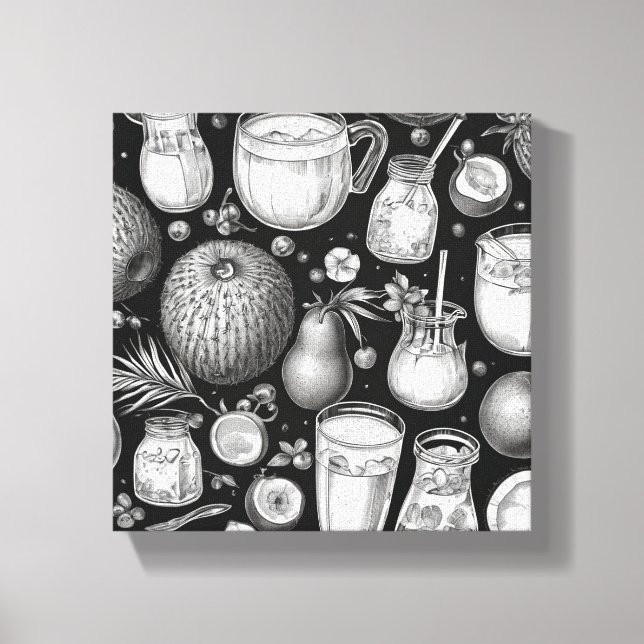 Healthy Drinks Print Novelty: Wall Art (Front)
