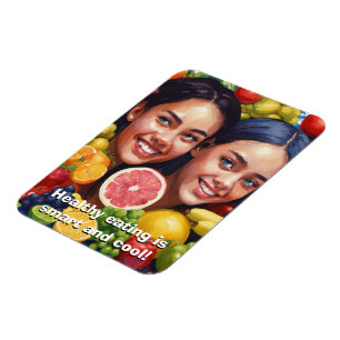 Healthy Eating Flexible  Magnet