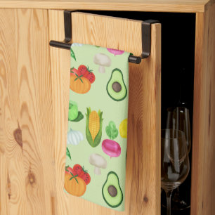 Healthy Eats Tea Towel