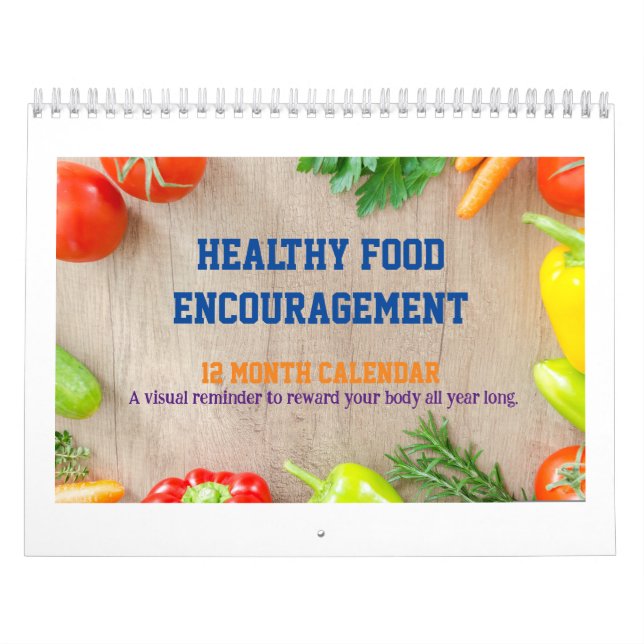 Healthy Food Calendar (Cover)