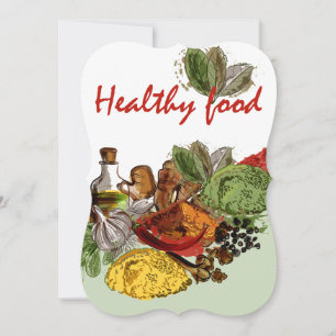 Healthy Food Card