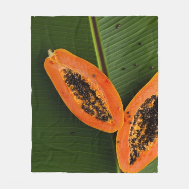 Healthy Food Fleece Blanket (Front)