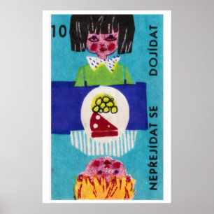 Healthy Food for Kids - Matchbox Print - Aesthetic