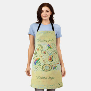 Healthy   food  funny vegetables apron
