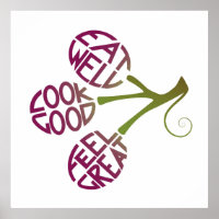 Healthy food quote design for fitness motivation