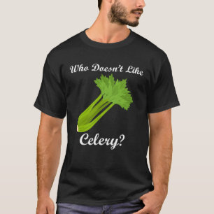 Healthy Food Vegetables Celery Eating T-Shirt
