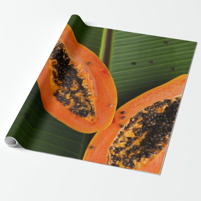 Healthy Food Wrapping Paper (Unrolled)