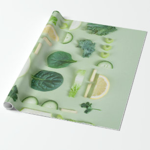Healthy Food Wrapping Paper
