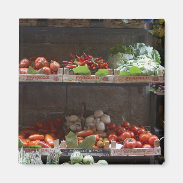 healthy fresh produce magnet (Front)