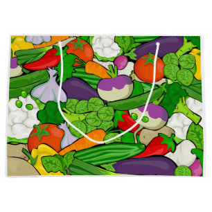 Healthy Fresh Vegetables Medley Large Gift Bag